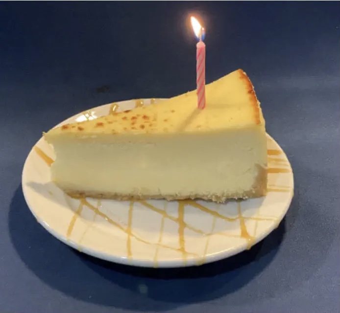 Slice of Birthday Cake